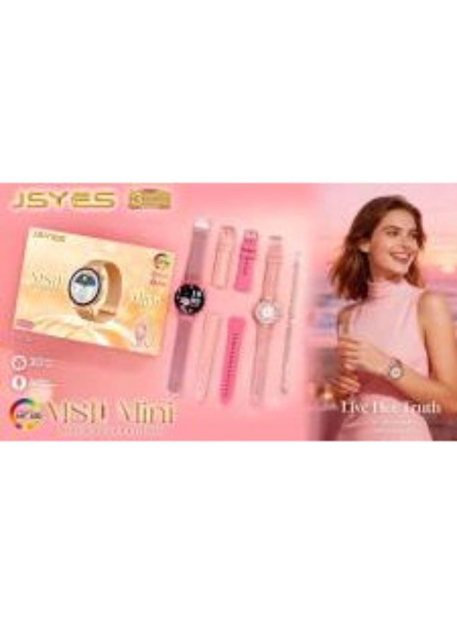 جيسي ساعة JSYES MS11 الذكية الصغيرة، مجموعة هدايا 3+2، اتصل على 7541369/فايبر - Image 3